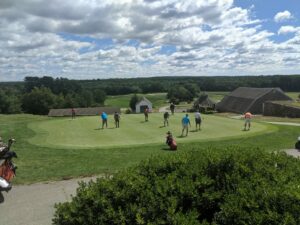 AGTNE League Promo Photo Putting Green Fenner Hill