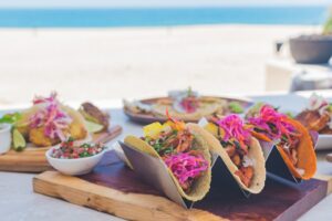 Tacos at Pueblo Bonito