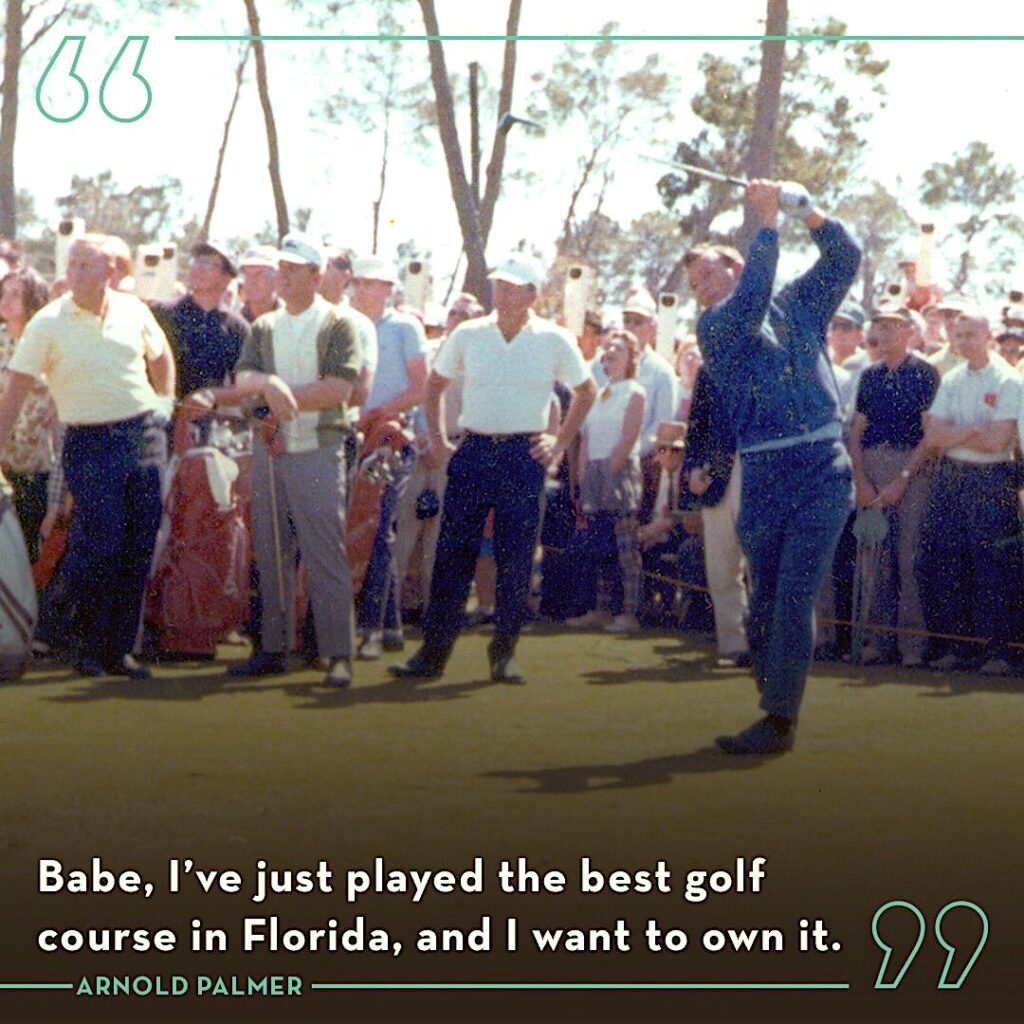 Arnold Palmer at Bay Hill