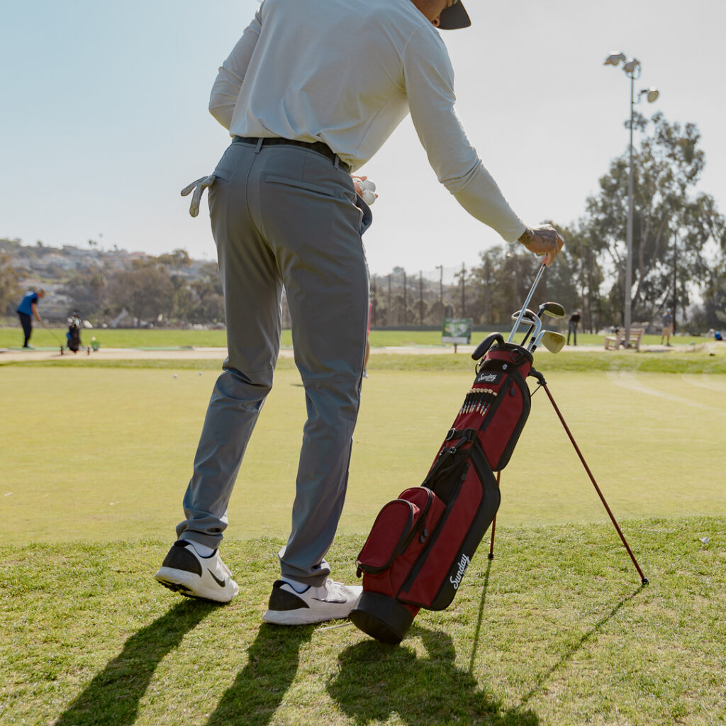 Ron Burgundy Loma Bag Lifestyle Photo