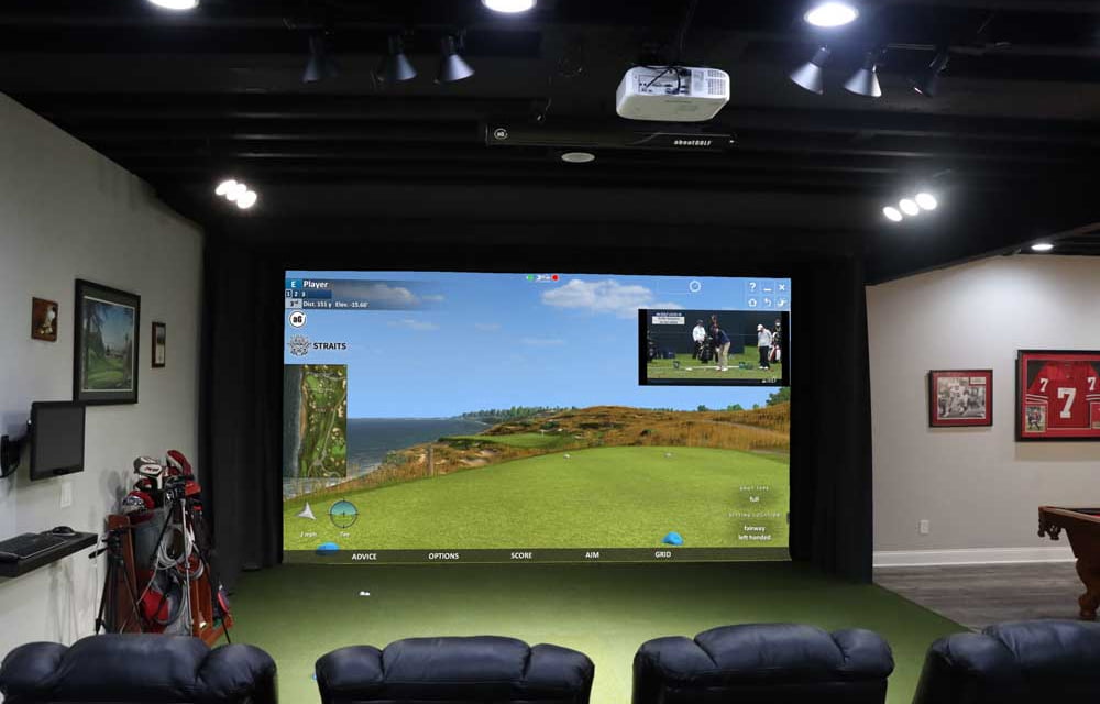 aboutGOLF in home simulator