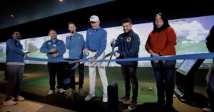 Leadbetter Ribbon cutting