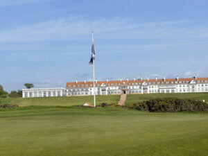 Turnberry Hotel from Golf Course